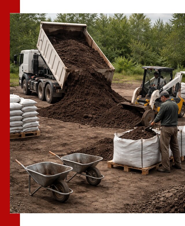 Доставка и продажа торфогрунта в Донецке оптом и в розницу