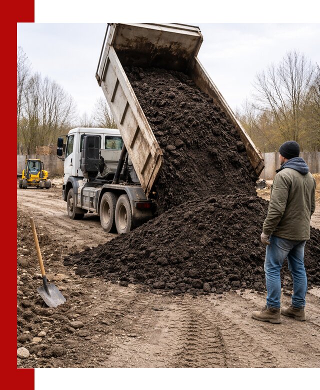 Доставка чернозема навалом в Донецке быстро и выгодно