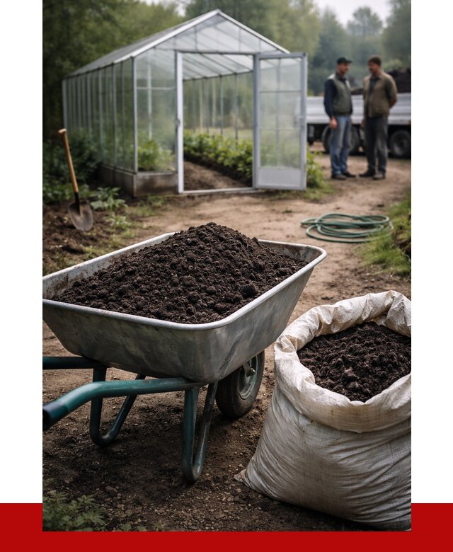 Чернозем для теплицы в Донецке с доставкой от 1642 р. | ПРОНЕРУДДнк