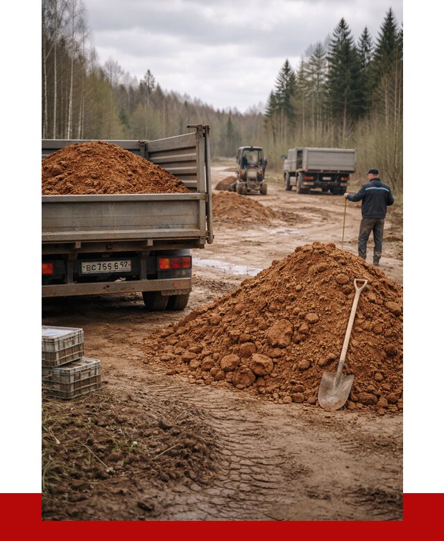 Глина и суглинки в Донецке от 4927 р. за куб | ПРОНЕРУДДнк