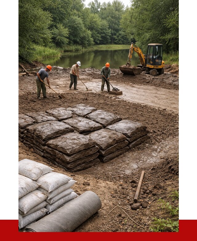 Купить глину для пруда в Донецке от 4927 р. с доставкой | ПРОНЕРУДДнк