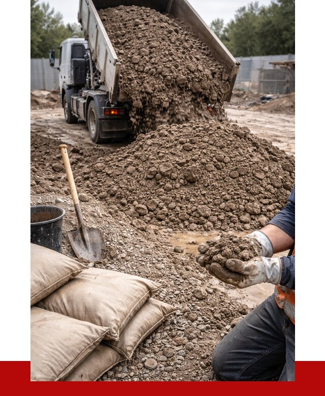 Купить глина для засыпки в Донецке от 1314 р. за куб | ПРОНЕРУДДнк