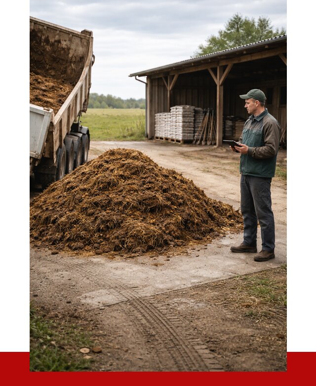 Купить навоз с доставкой в Донецке от 1314 р. за куб | ПРОНЕРУДДнк