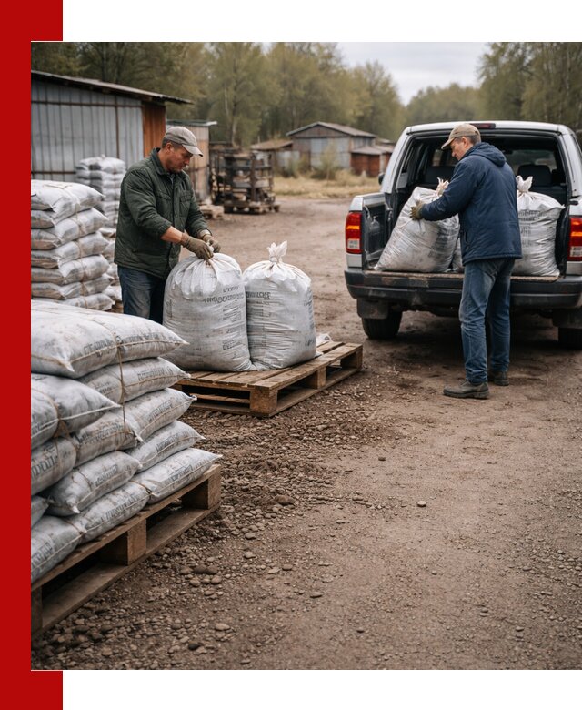 Купить конский навоз в мешках с доставкой в Донецке