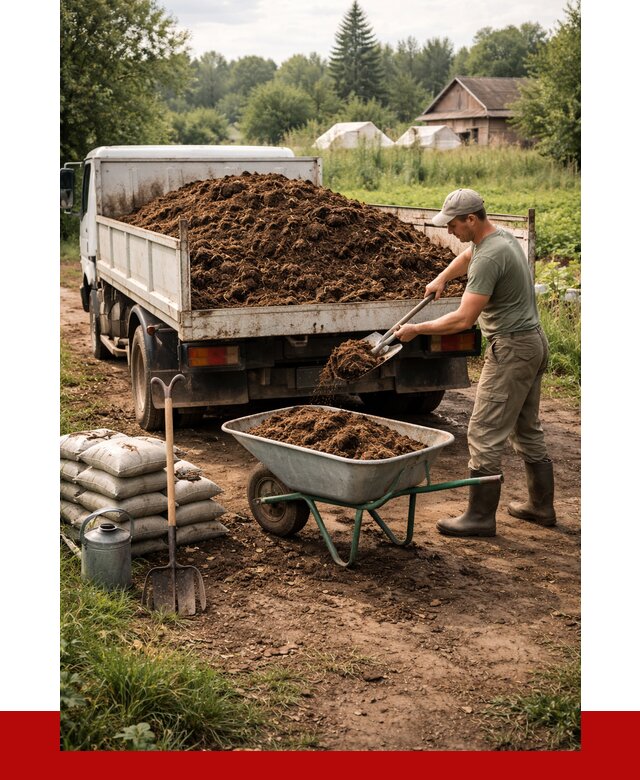 Купить коровий навоз с доставкой в Донецке от 1971 р. | ПРОНЕРУДДнк