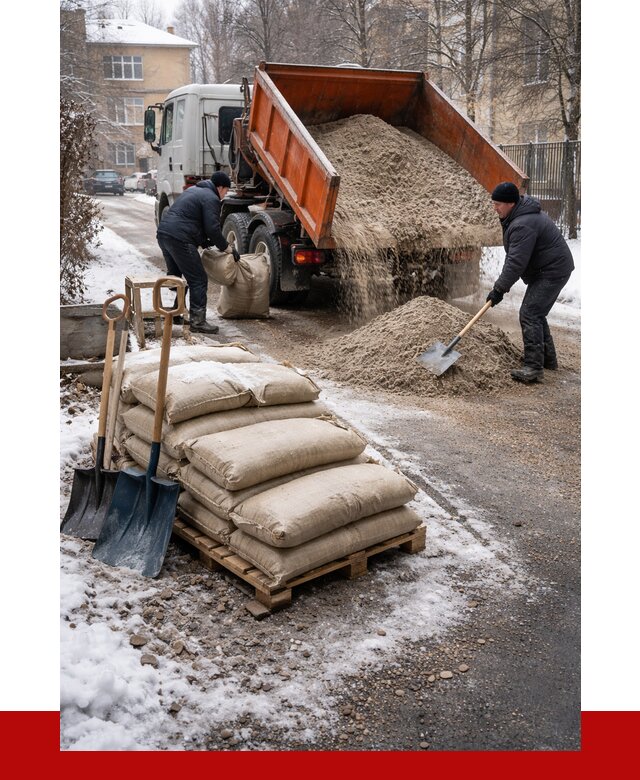 Противогололедные материалы оптом в Донецке от 4598 р. | ПРОНЕРУДДнк