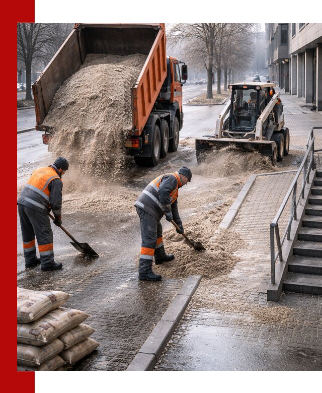 Поставка противогололедных материалов в Донецке