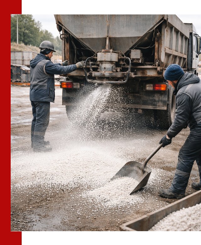 Доставка и продажа хлористого кальция в Донецке