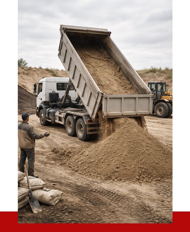 Доставка самосвалом 20 кубов в Донецке от 8211 р. | ПРОНЕРУДДнк