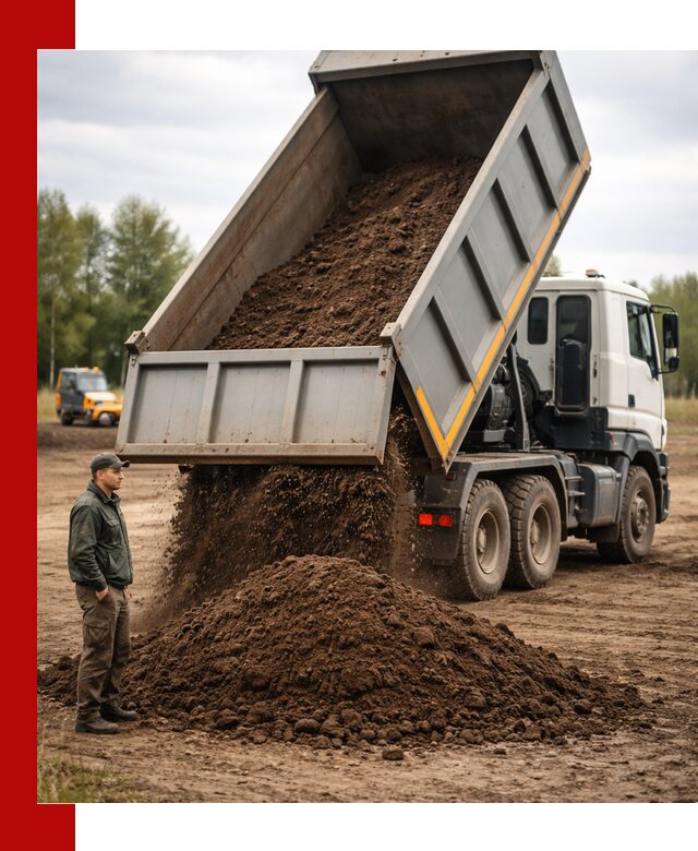 Аренда самосвала с водителем в Донецке для сыпучих грузов и навоза