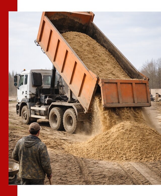 Аренда самосвала 20 тонн для перевозки грузов в Донецке