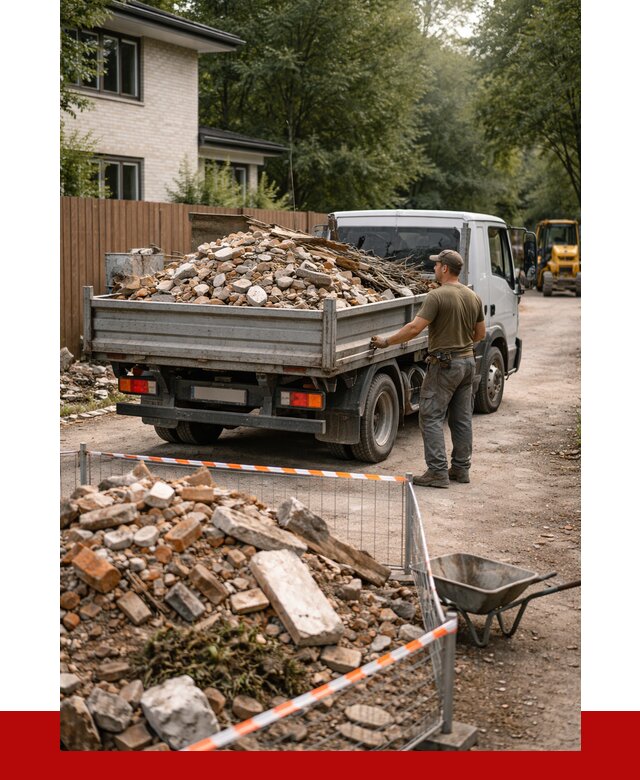 Вывоз строительного мусора с погрузкой в Донецке от 8211 р | ПРОНЕРУДДнк