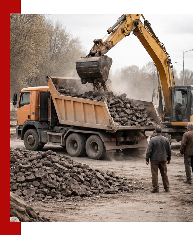 Вывоз асфальта и асфальтового покрытия в Донецке