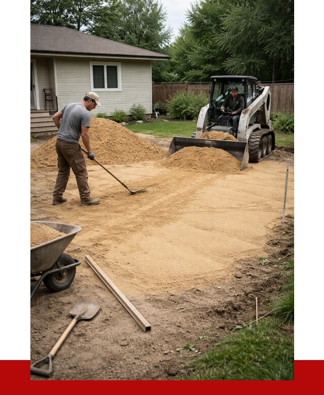 Отсыпка участка песком в Донецке, от 2737 р., ПРОНЕРУДДнк