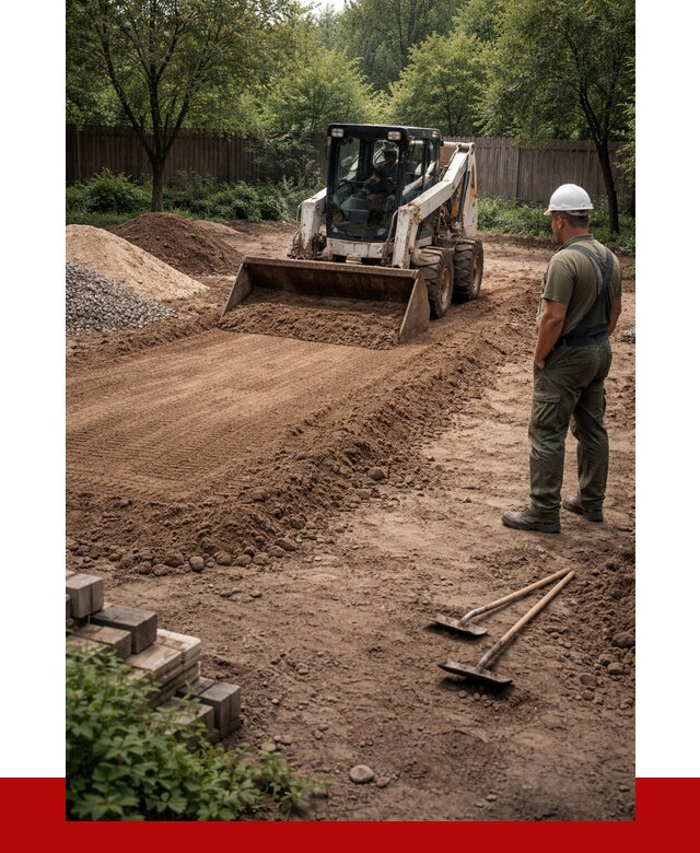 Выравнивание участка под ключ в Донецке от 3832 р. | ПРОНЕРУДДнк